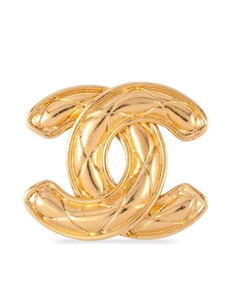 chanel outlet jewelry|pre owned Chanel brooch.